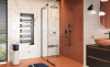 EXCELLENT Ortigo walk-in drzwi prysznicowe przesuwne 120x200 cm, powłoka Clean Control, czarny mat KAEX.5012.K.1200.BL